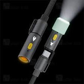 کابل Type-C به Type-C چندکاره بیوا Biva C-38 4 in 1 Multifunction Data Cable